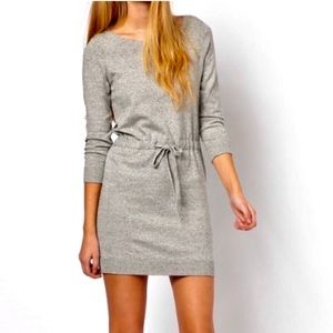 Rag & Bone Knit | Grey Sibella Long Sleeve Sweater Dress